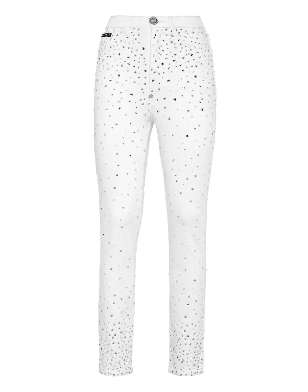 Flash Sales This Week Denim Super High Waist Jegging Crystal Rain