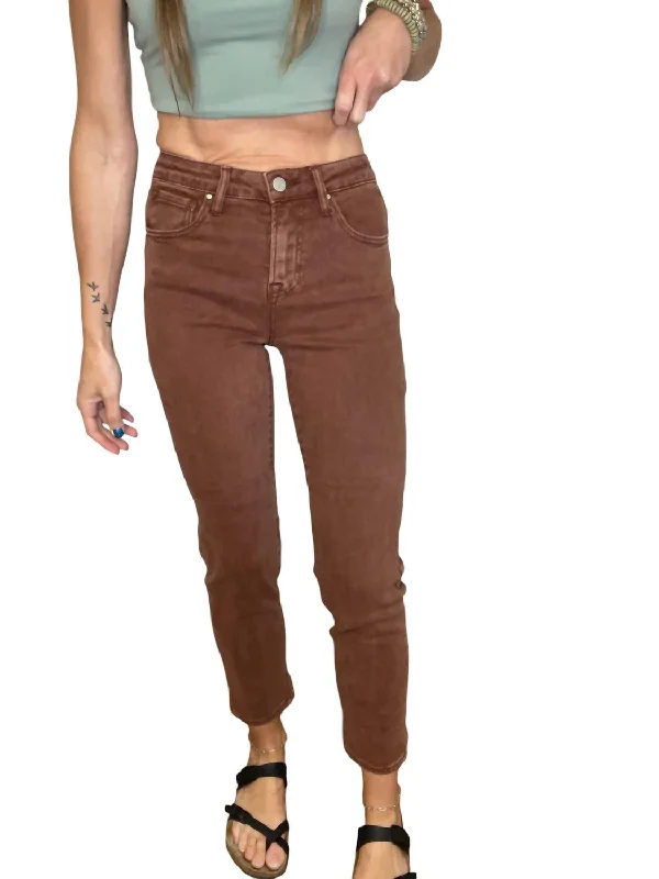 Women's Active Clothing Trinity Denim In Espresso