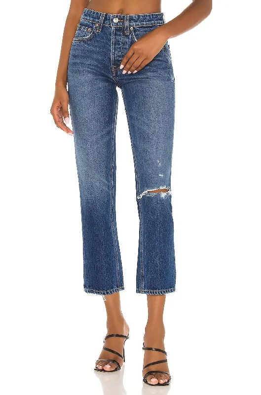 Women's Clothing Karolina High Rise Straight Crop Jean In Midtown