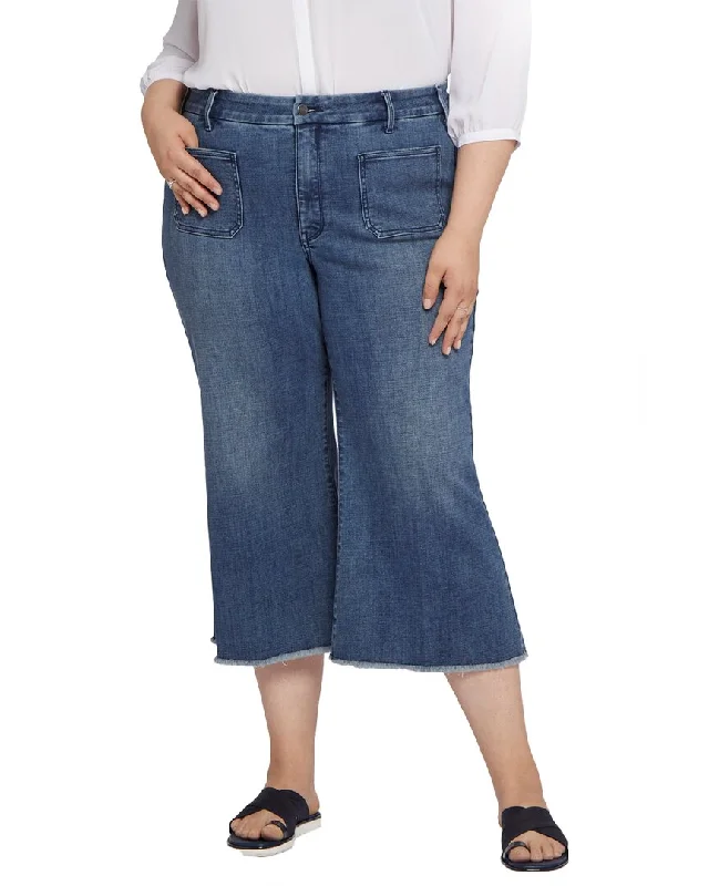 Women's Everyday Clothes NYDJ Patchie Caliente Wide Leg Jean