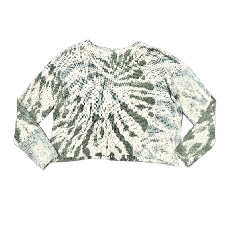 Sweater By Z Supply In Tie Dye Print, Size: S