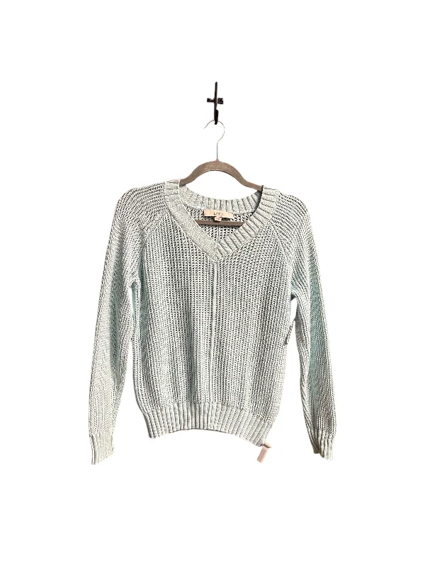 Sweater By Loft In Aqua, Size: S