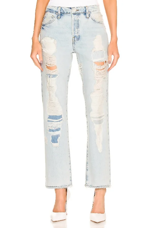 Casual Women's Clothing Le Slouch Jean In Drenched