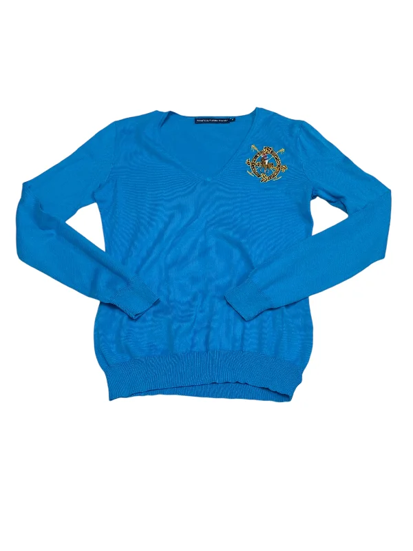 Sweater By Ralph Lauren In Blue, Size: M