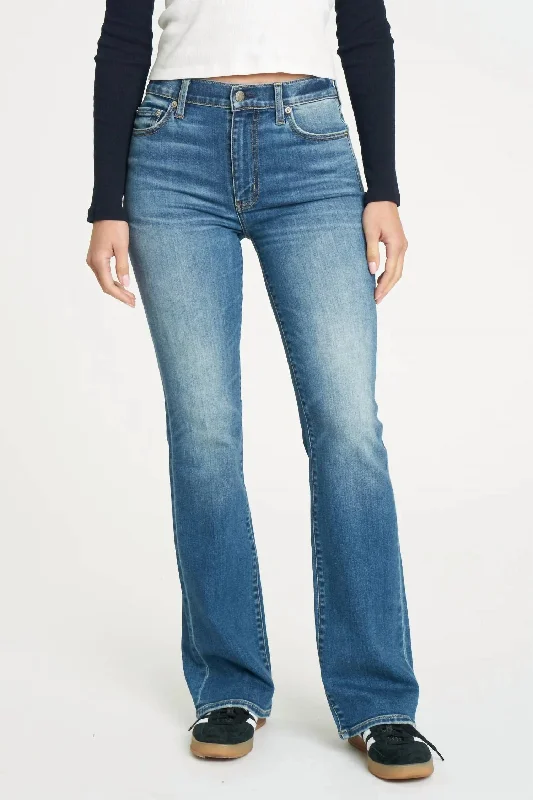 Stylish Everyday Clothing Covergirl Mid Rise Bootcut Jeans In Perfection