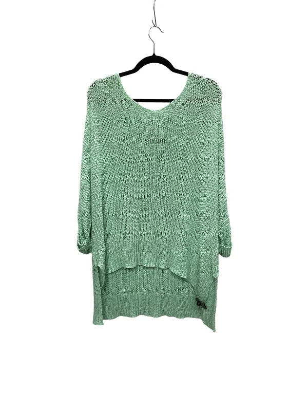 Sweater By She + Sky In Green, Size: Osfm