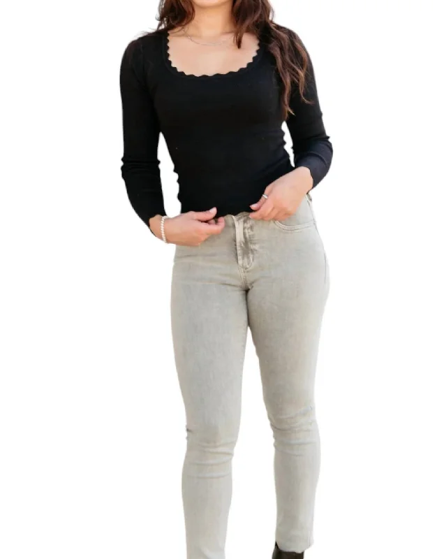 Timeless Women's Outfit Gisele Skinny Jeans In Grey