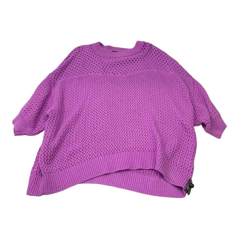 Sweater By J. Crew In Purple, Size: 3x