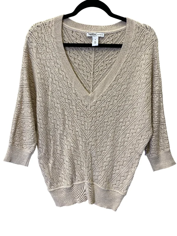 Sweater By White House Black Market In Beige, Size: S