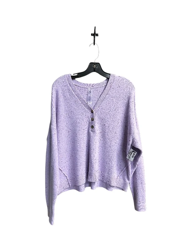 Sweater By Lou And Grey In Purple, Size: L