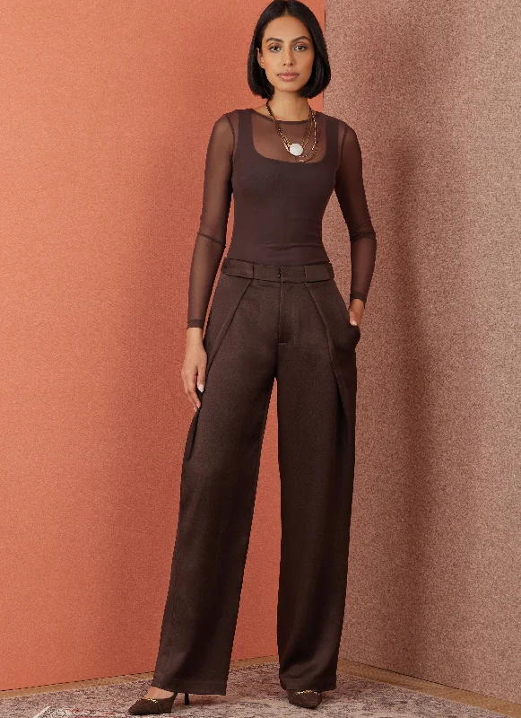 Women's Charming Outfit For Events Simplicity Trousers S3006