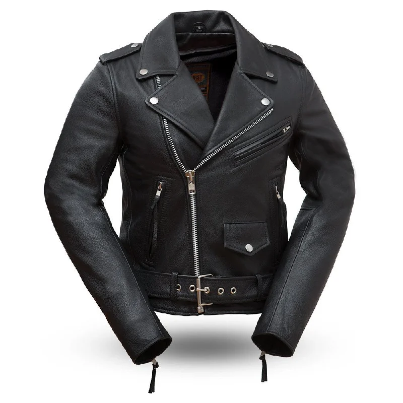 Women's Clothing For Special Occasions Rockstar - Women's Motorcycle Leather Jacket