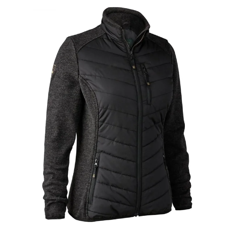 Modern Women's Apparel Deerhunter Lady Caroline Padded Jacket Black