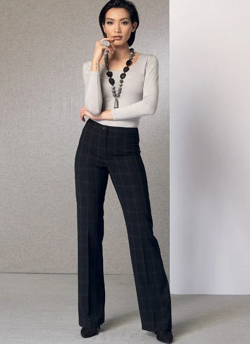 Bold and Elegant Women's Fashion Vogue Trousers V9181