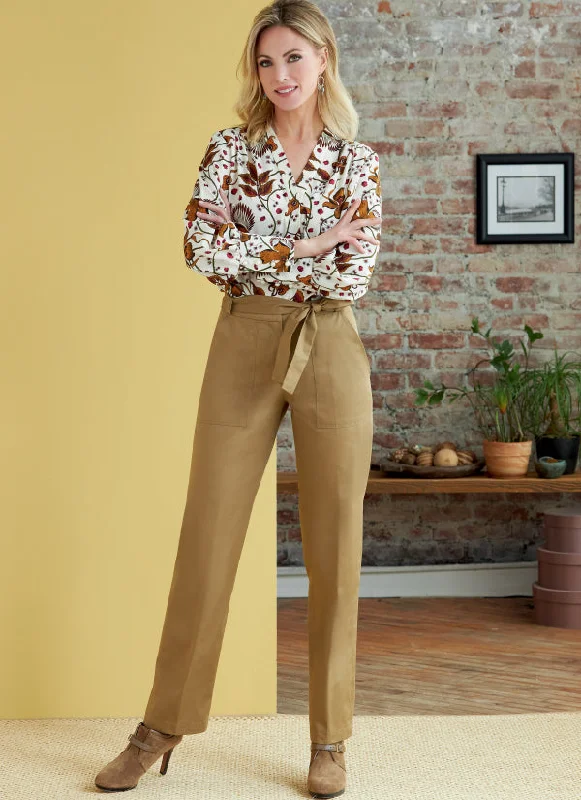 Women Wear Boutique Butterick Trousers B6864