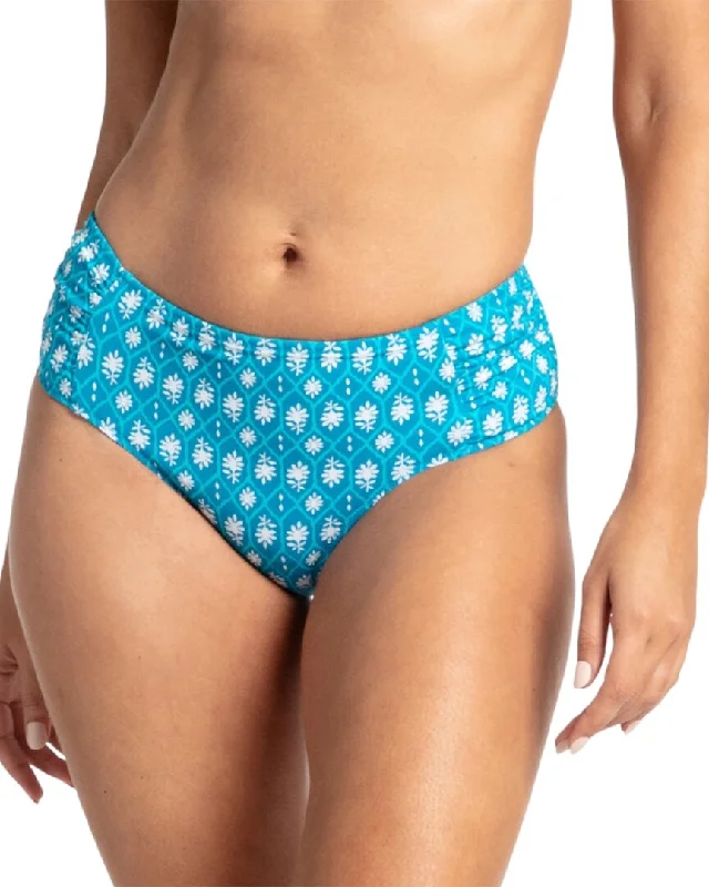 Sale For Women Cabana Life Palm Valley Reversible Ruched Bikini Bottom