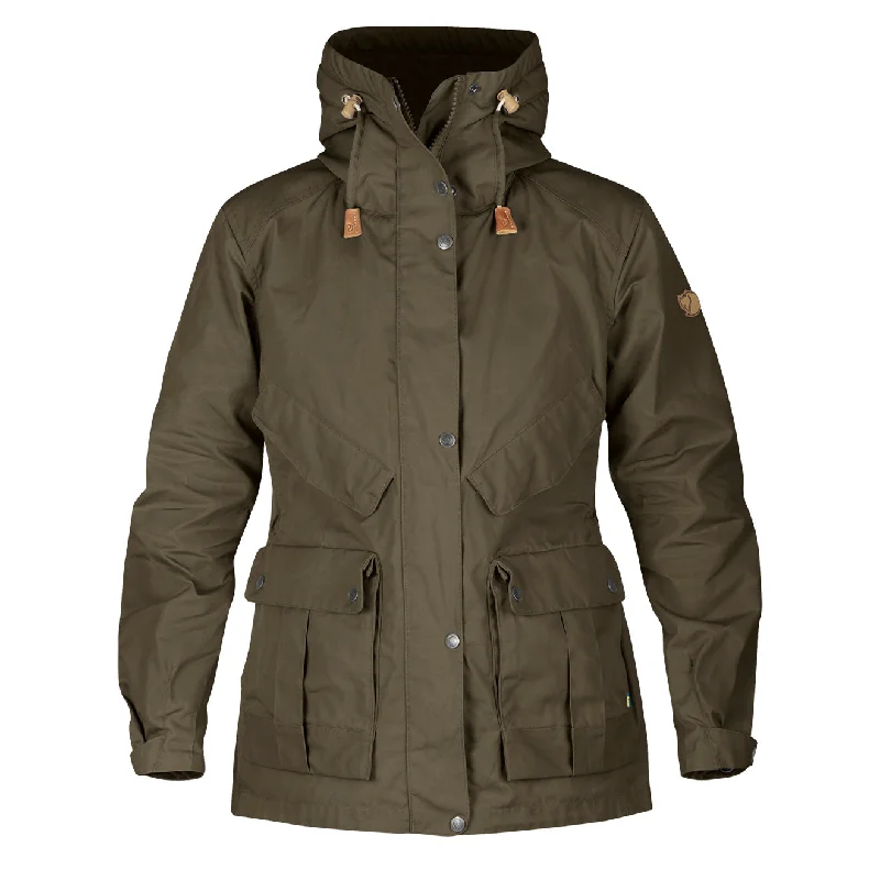 Stylish Everyday Clothing Fjallraven Womens Jacket No. 68 Dark Olive