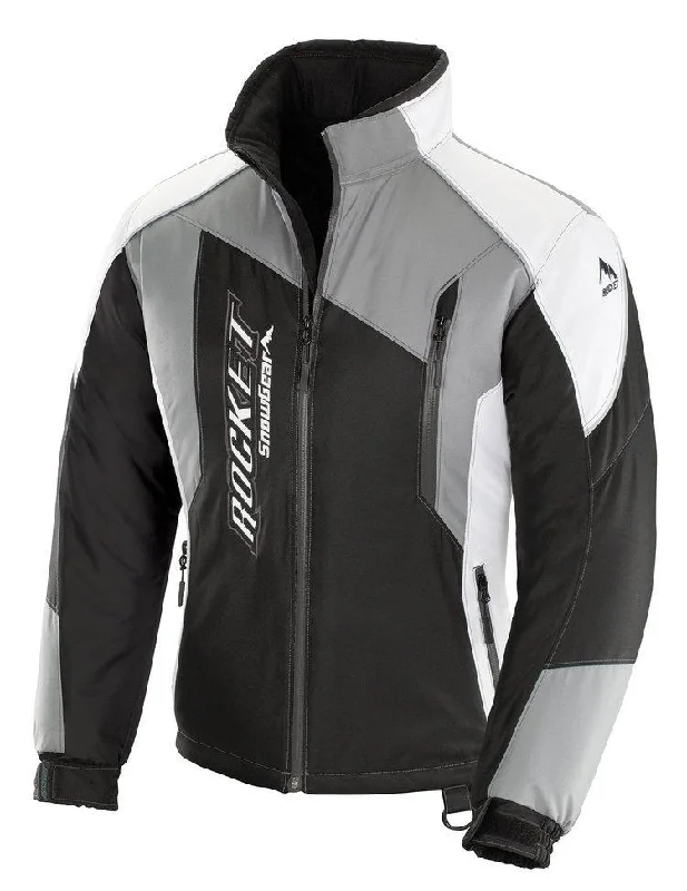 Women's Active Outfit For Fitness Joe Rocket Womens Black and Grey XC Snow Jacket