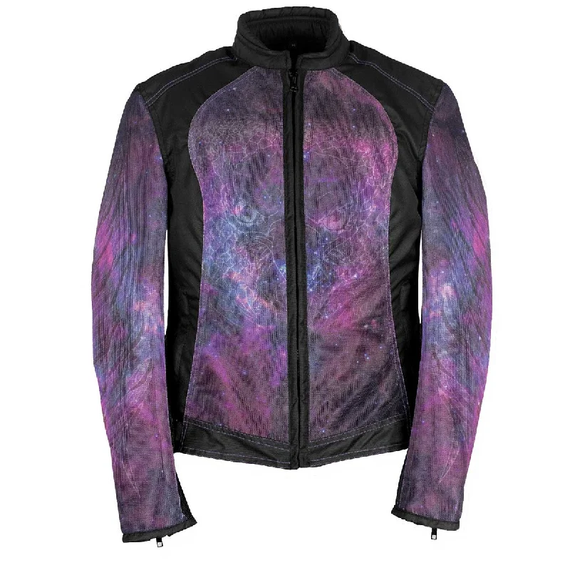 Women's Timeless Attire NexGen SH2384 Women's Cosmic Mesh and Textile Combo Jacket