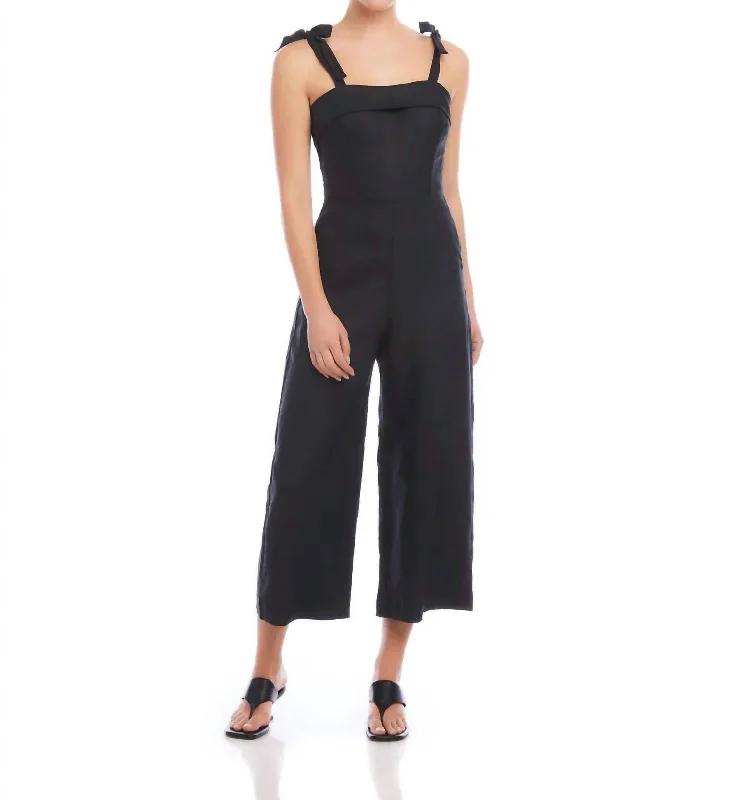 Timeless Women's Apparel Paloma Jumpsuit In Black