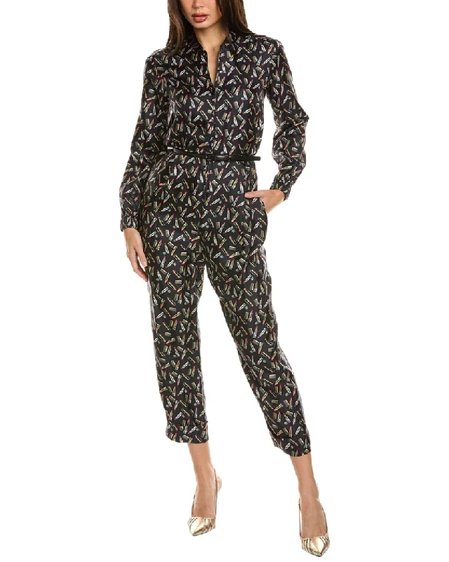 Summer Sale Max Mara Mara Silk Jumpsuit