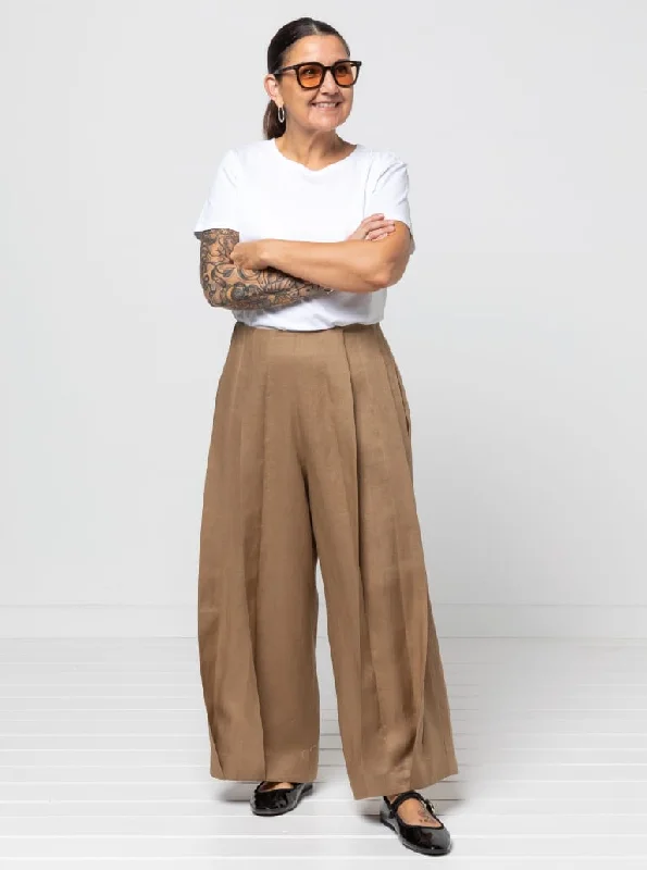 Women's Comfortable Lounge Attire Style Arc Atlas Woven Pant