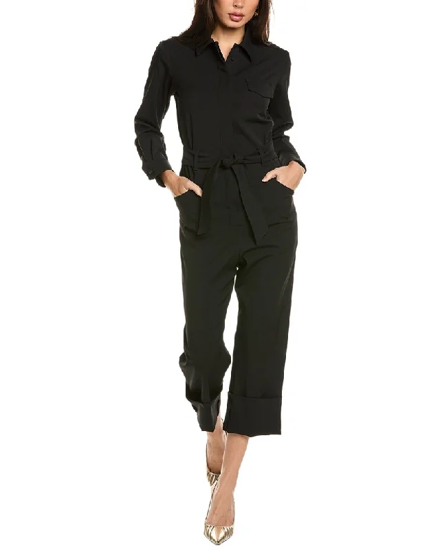 Weekend Sale Max Mara Bari Wool-Blend Jumpsuit