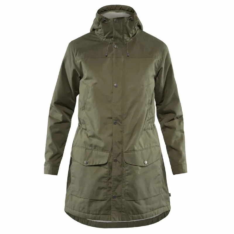 Women's Weekend Outfit Fjallraven Womens Greenland Winter Parka Laurel Green