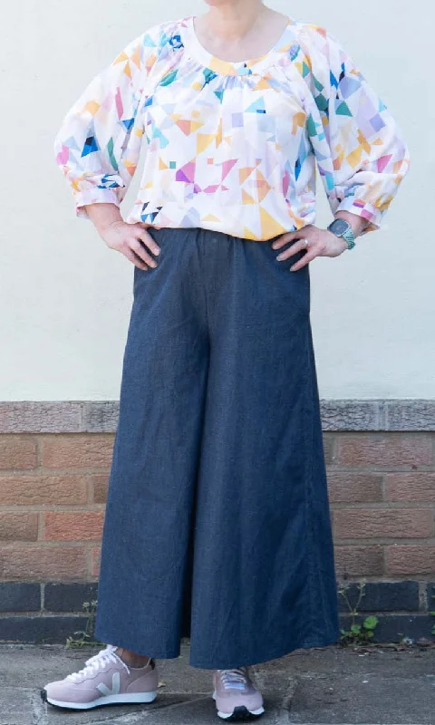 Women's Clothing Bobbins and Buttons Fern Culottes