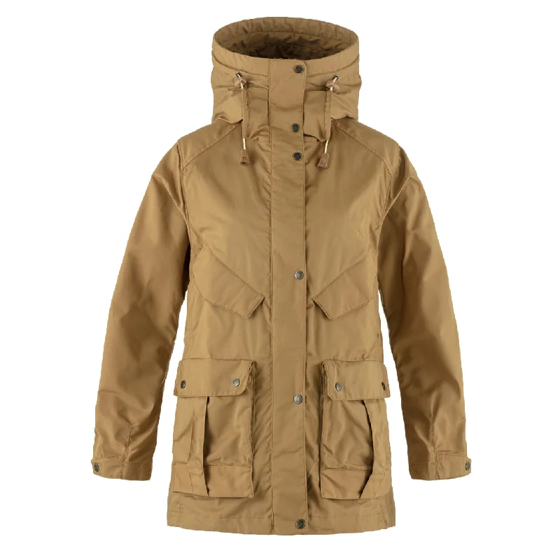 Casual Women's Clothing Fjallraven Womens No. 68 Jacket Buckwheat Brown