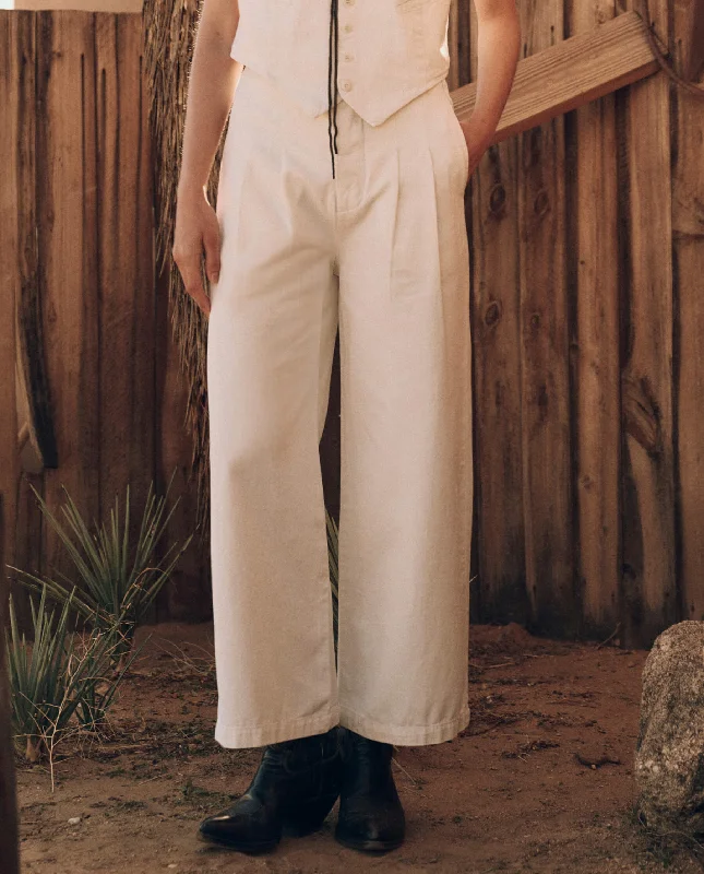 Women's Clothing Online The Sculpted Trouser. -- Natural Hemp