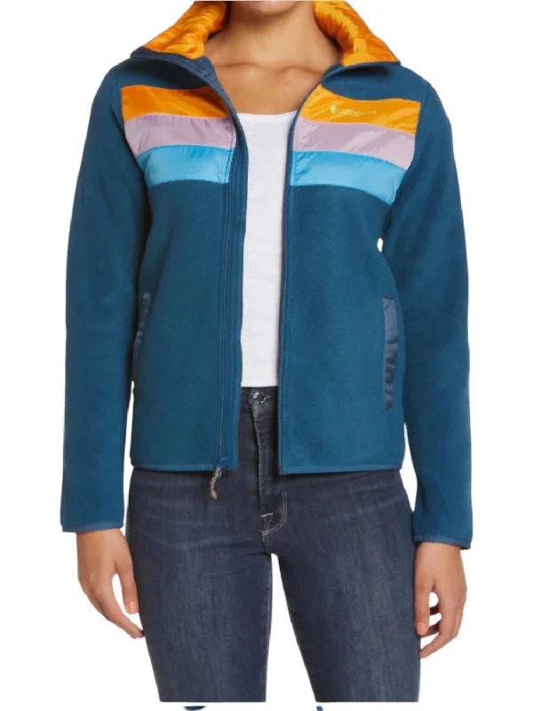 Stylish Dresses for Women Teca Fleece Jacket In Kaleidoscope