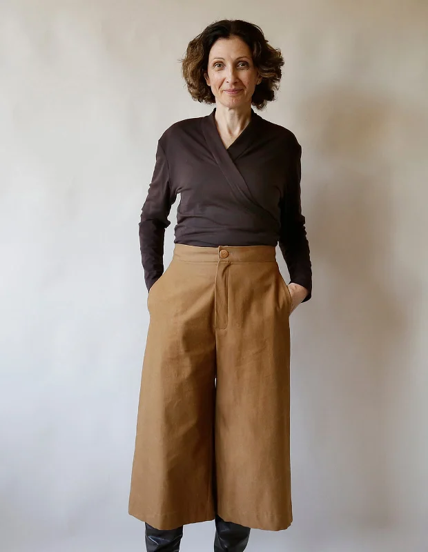 Women's Weekend Outfit The Maker's Atelier Culottes