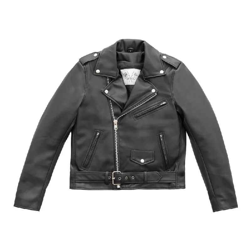 Timeless Women's Apparel Cassandra - Women's Vegan Leather Motorcycle Jacket