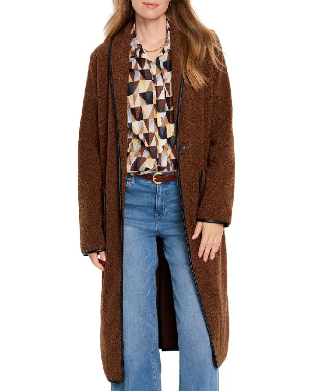 Affordable Women's Outfit NIC+ZOE Trimmed Teddy Coat