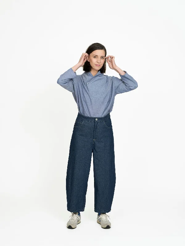 Clothing Woman The Assembly Line Barrel-leg Trousers