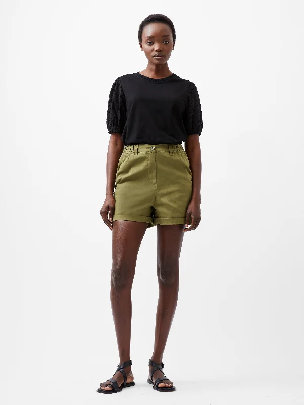 Women's Elegant Evening Outfit Chino Shorts