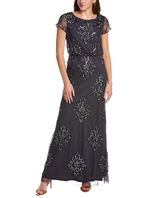 Comfortable Loungewear for Women Adrianna Papell Embellished Gown