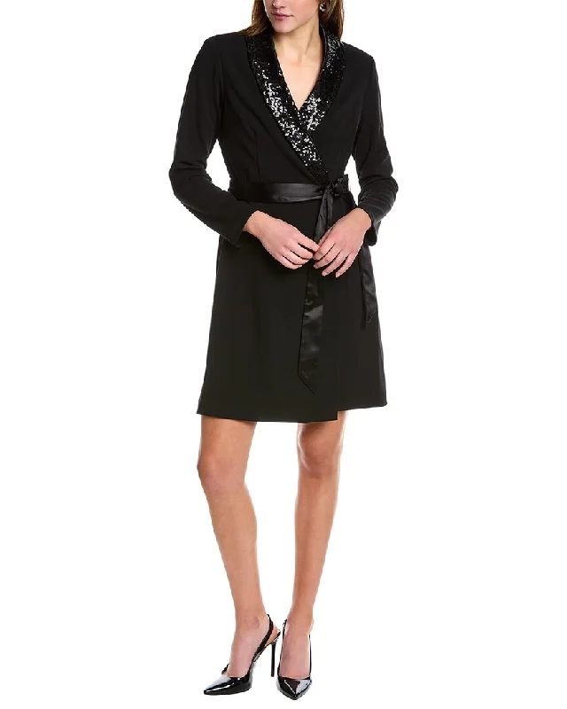 Discount Price Adrianna Papell Faux Wrap Blazer Dress