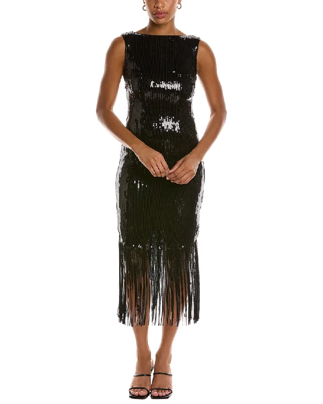 Women's Functional Outdoor Garments Nanette by Nanette Lepore Deco Sequin Cocktail Dress