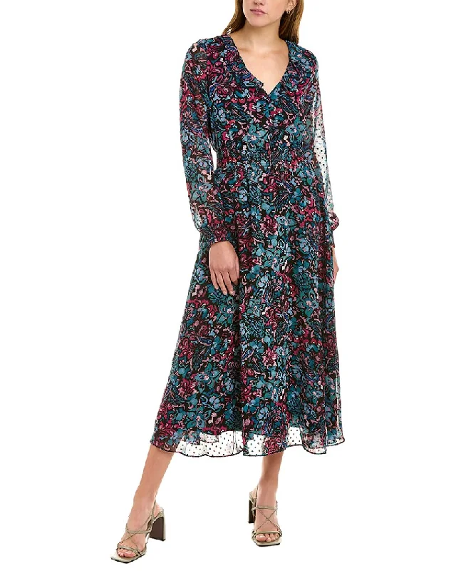 Best Online Clothing Boutiques Nanette by Nanette Lepore Swiss Dot Maxi Dress