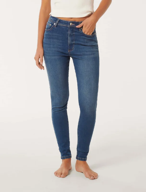 Holiday Discount Ashley Mid-Rise Skinny Jeans