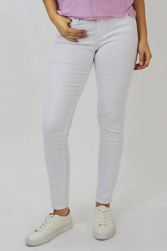 Women's Online Boutique Blaire High Rise Ankle Slim Straight Jean In Optic White