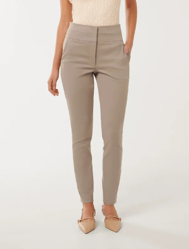 Online Boutique Clothing Georgia High Waist Full Length Pants