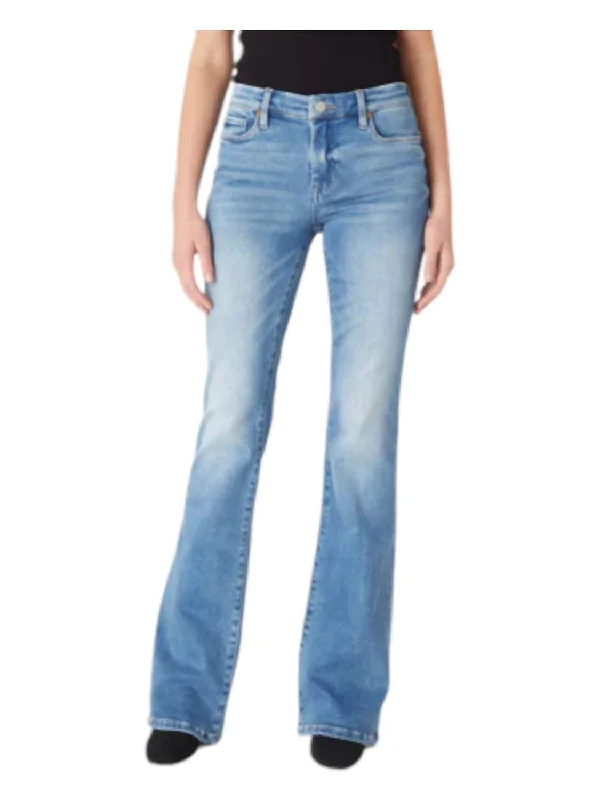 Best Online Boutiques Hoyt High Rise Mini Flare Jeans In Wait List