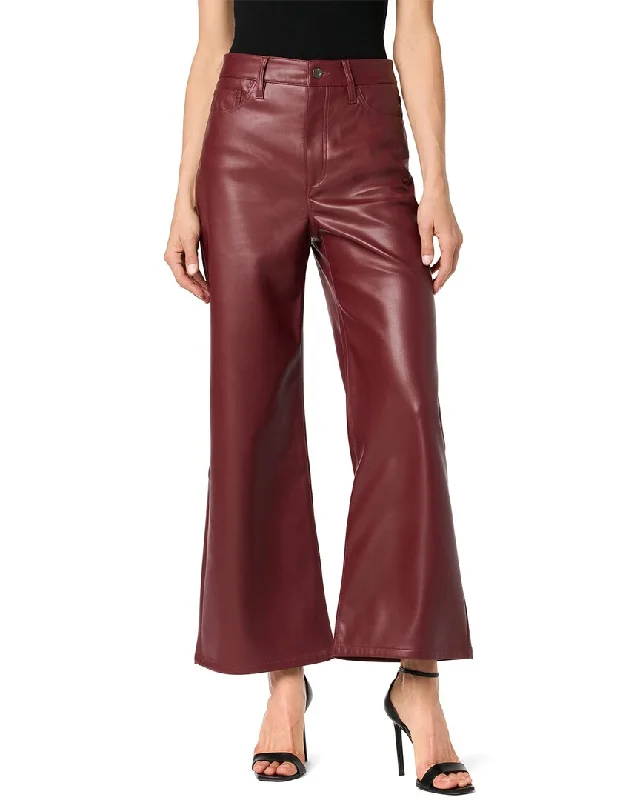 Women's Clothes And Apparel Sets JOE’S Jeans Wide Leg Burgundy Ankle Jean