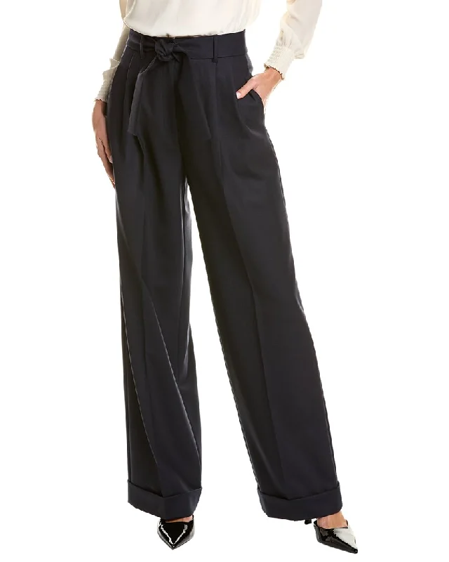 Women's Clothing Brands Piazza Sempione Wool-Blend Pant