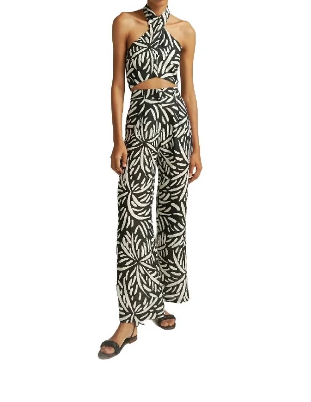 Women's Formal Event Attire Zohara Pants In Palm Abw